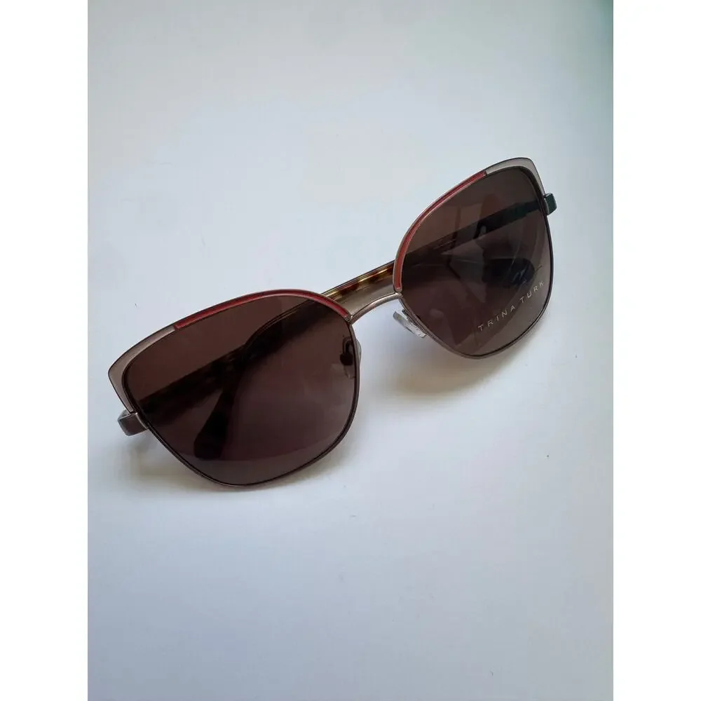 NEW Trina Turk BALOS in coral Sunglasses